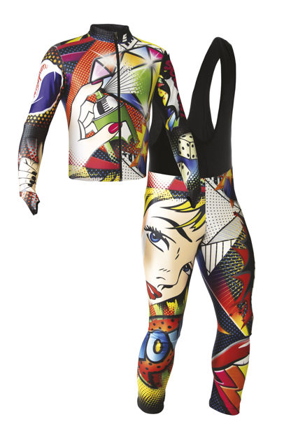Picture of Energiapura - Pop Art 2 Pieces - Ski Race Suit - Thermic Speed