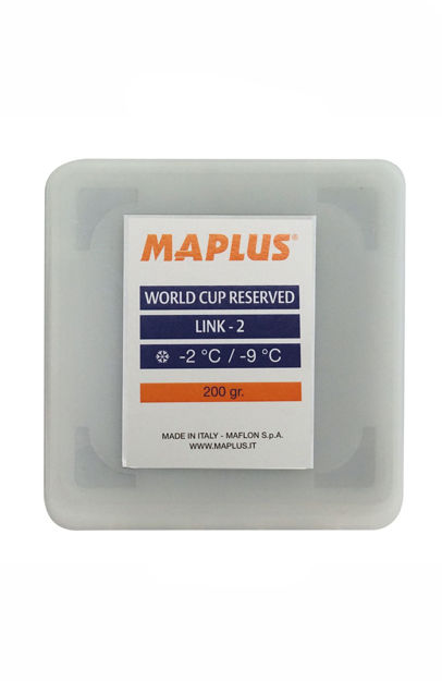 Bild von Maplus - Link 2 - High Fluo Skiwax - WorldCup