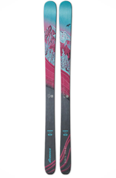 Immagine di NORDICA SANTA ANA 87 FLAT - WOMEN'S ALL-MOUNTAIN SKI - BLUE/PURPLE