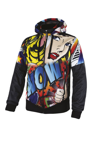 Picture of Energiapura - Pop Art - Light Jacket/Windstopper with Hood - Junior