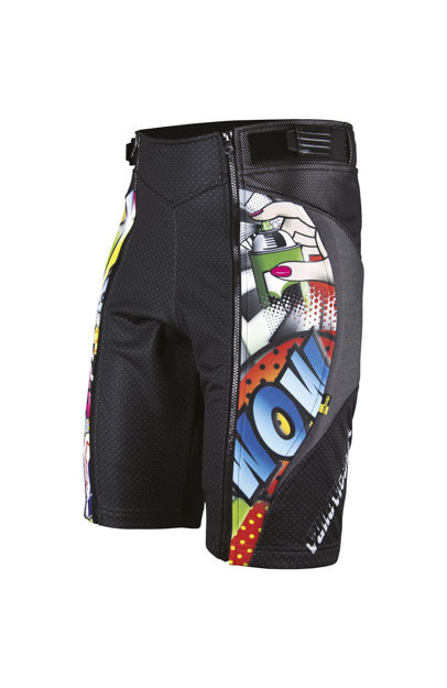 Bild von Energiapura - Pop Art - Kurze Hose mit Protektoren