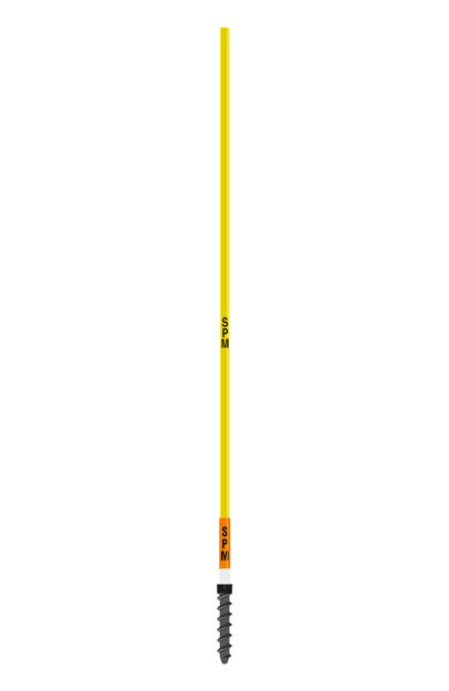 Picture of SPM - GRAND PRIX SLALOM RACE SnowGrip - Plastic hinged pole Ø 25 mm 