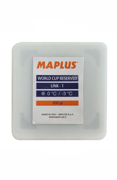 Bild von Maplus - Link 1 - High Fluo Skiwax - WorldCup