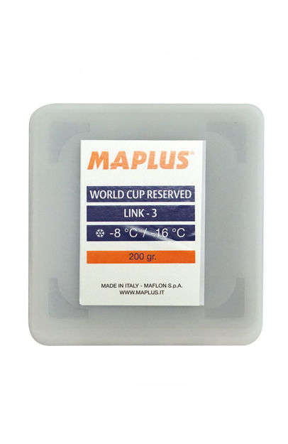 Bild von Maplus - Link 3 - High Fluo Skiwax - WorldCup