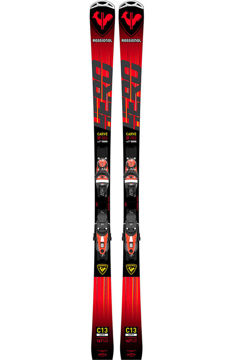 Picture of ROSSIGNOL  HERO CARVE KONET+ NX 12 K GW B80 BLK HOT RED