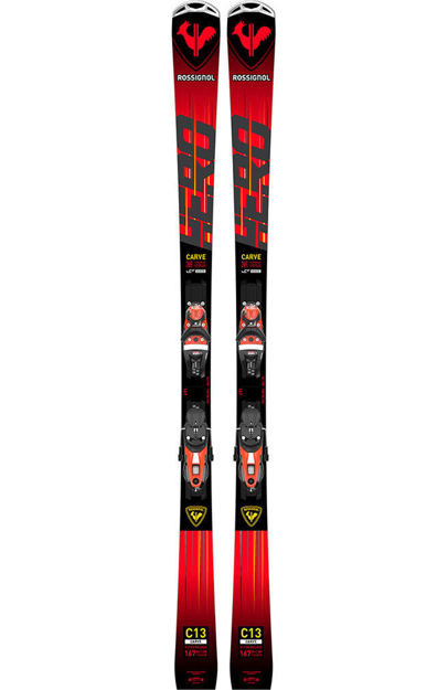 Bild von ROSSIGNOL  HERO CARVE KONET+ NX 12 K GW B80 BLK HOT RED