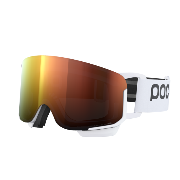 Picture of POC NEXAL MID HYDROGEN WHITE/PARTLY SUNNY ORANGE
