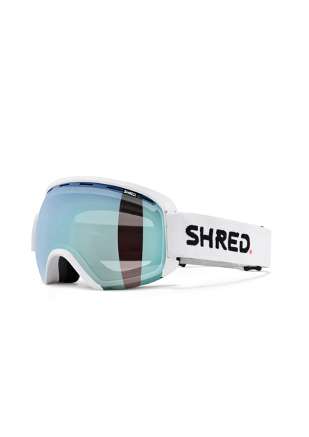 Picture of SHRED GOGGLES EXEMPLIFY PURE WHITE - CBL 2.0 ICE