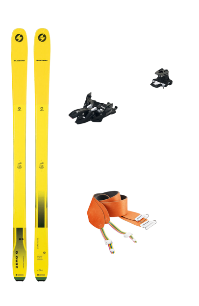 Picture of SET - Blizzard Zero G 85 (Flat) + Marker Alpinist 10 (90 mm) + Zero G 85 Skin