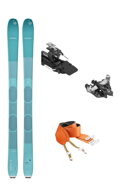 Bild von SET - BLIZZARD Zero G 095 (Flat) + ATK Raider 12 – 97 mm Brake+ Zero G 85 Skin