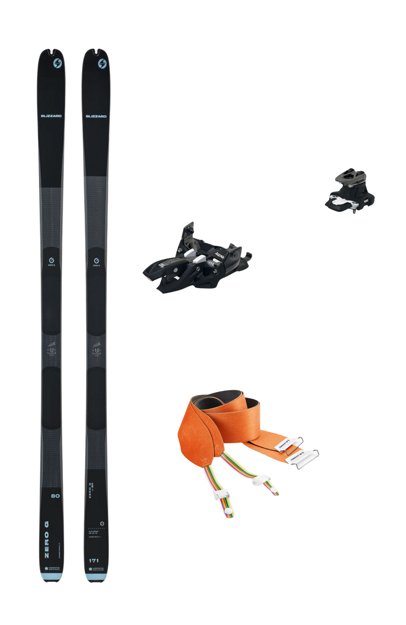 Bild von SET – Blizzard Zero G LT 80 W (Flat) + Marker Alpinist 8 + Zero G 85 Skin