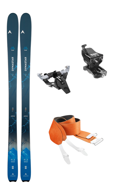 Immagine di SET – Dynastar M-Tour 85 (Open) + Look ST 10 Black + Dynastar L2 Pelle