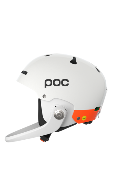 Picture of POC ARTIC SL MIPS HELMET - HYDRO WHITE/FLUO ORANGE