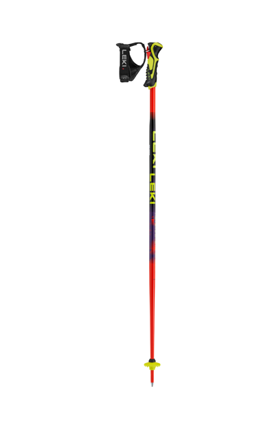 Immagine di LEKI WCR EVO LITE SL TR BASTONCINI SCI- RED/VIOLET/NEON YELLOW