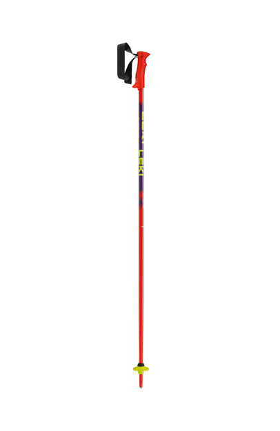 Immagine di LEKI RACING KIDS BASTONCINI SCI - BRIGHT RED/VIOLET-NEON YELLOW