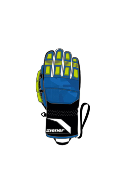 Bild von ZIENER LONOS-Z AS® PR JR HANDSCHUHE - BLACK/PERSIAN BLUE