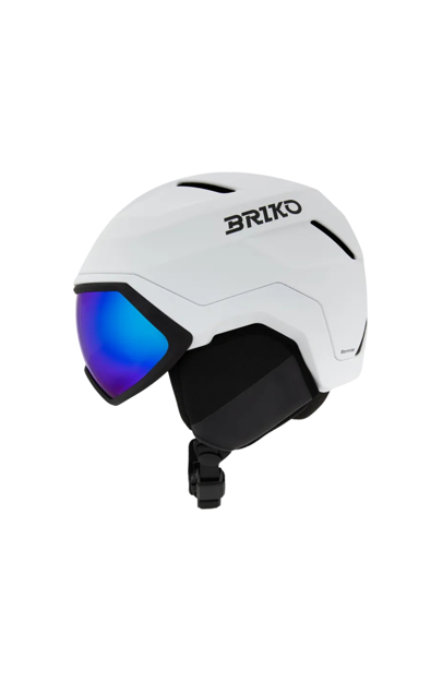 Immagine di BRIKO STORMRIDER CASCO VISIERA - MATT WHITE/BLACK